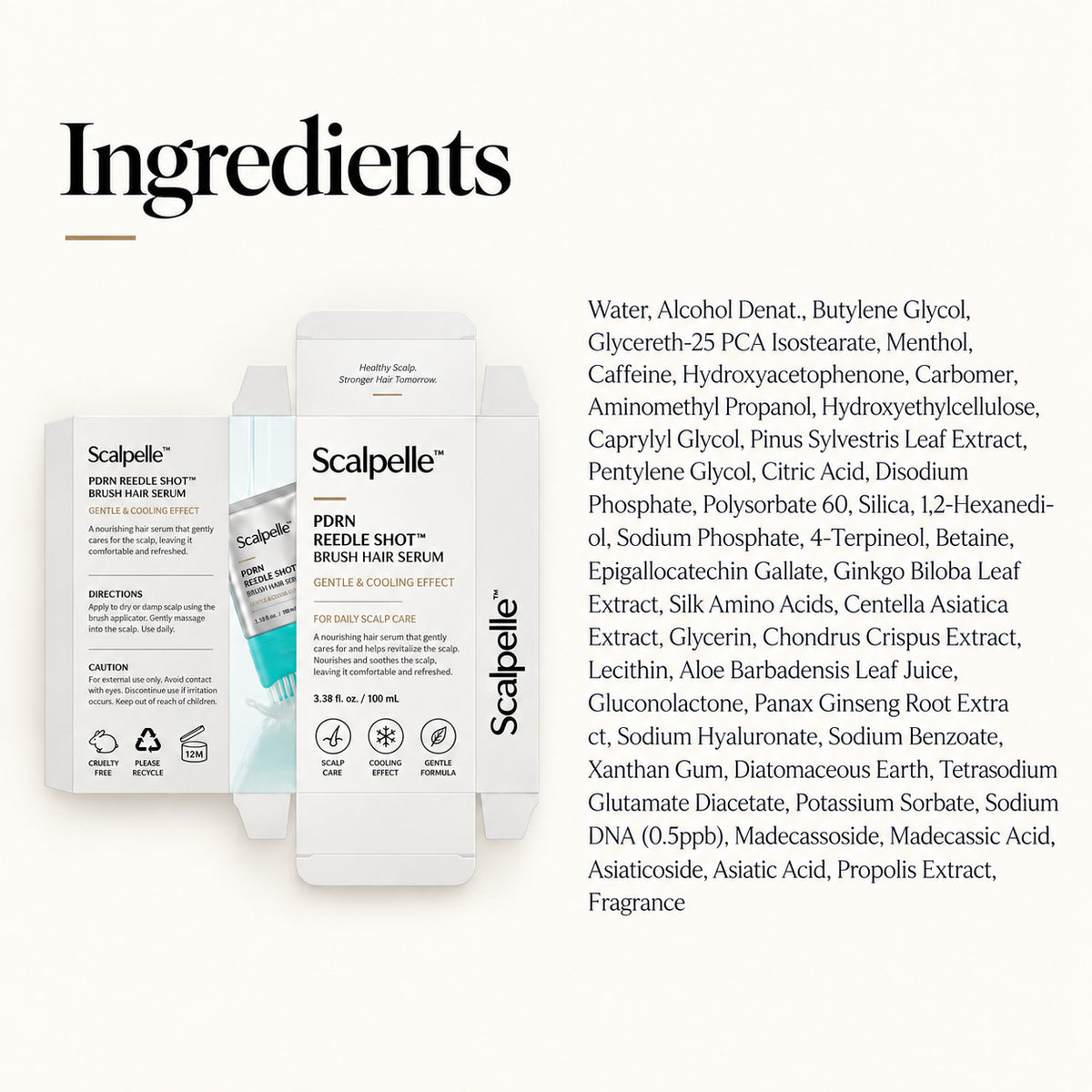 Scalpelle™ PDRN Scalp Infusion Brush